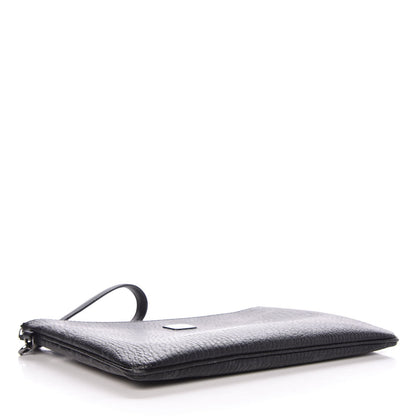 MCM Visetos Medium Stark Wristlet Pouch Black 4 of 9