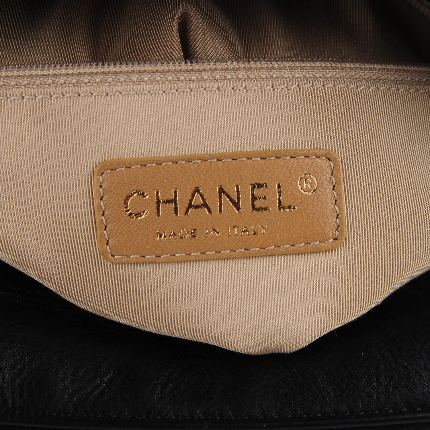 Chanel Calfskin Quilted Retro Chain Tote Black 7 of 8