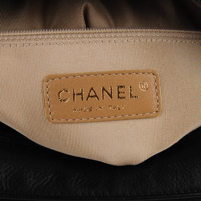 Chanel Calfskin Quilted Retro Chain Tote Black 7 of 8