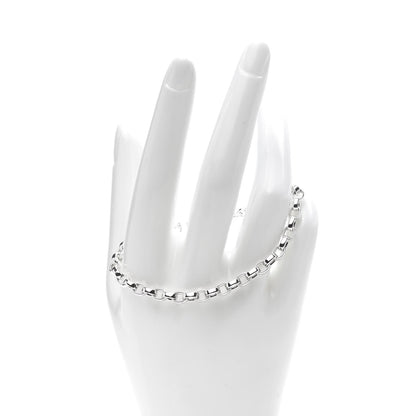 Tiffany Sterling Silver Round Chain Link Bracelet 3 of 8