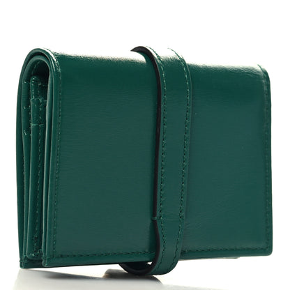 Gucci Calfskin Jackie 1961 Card Case Emerald Green 3 of 9