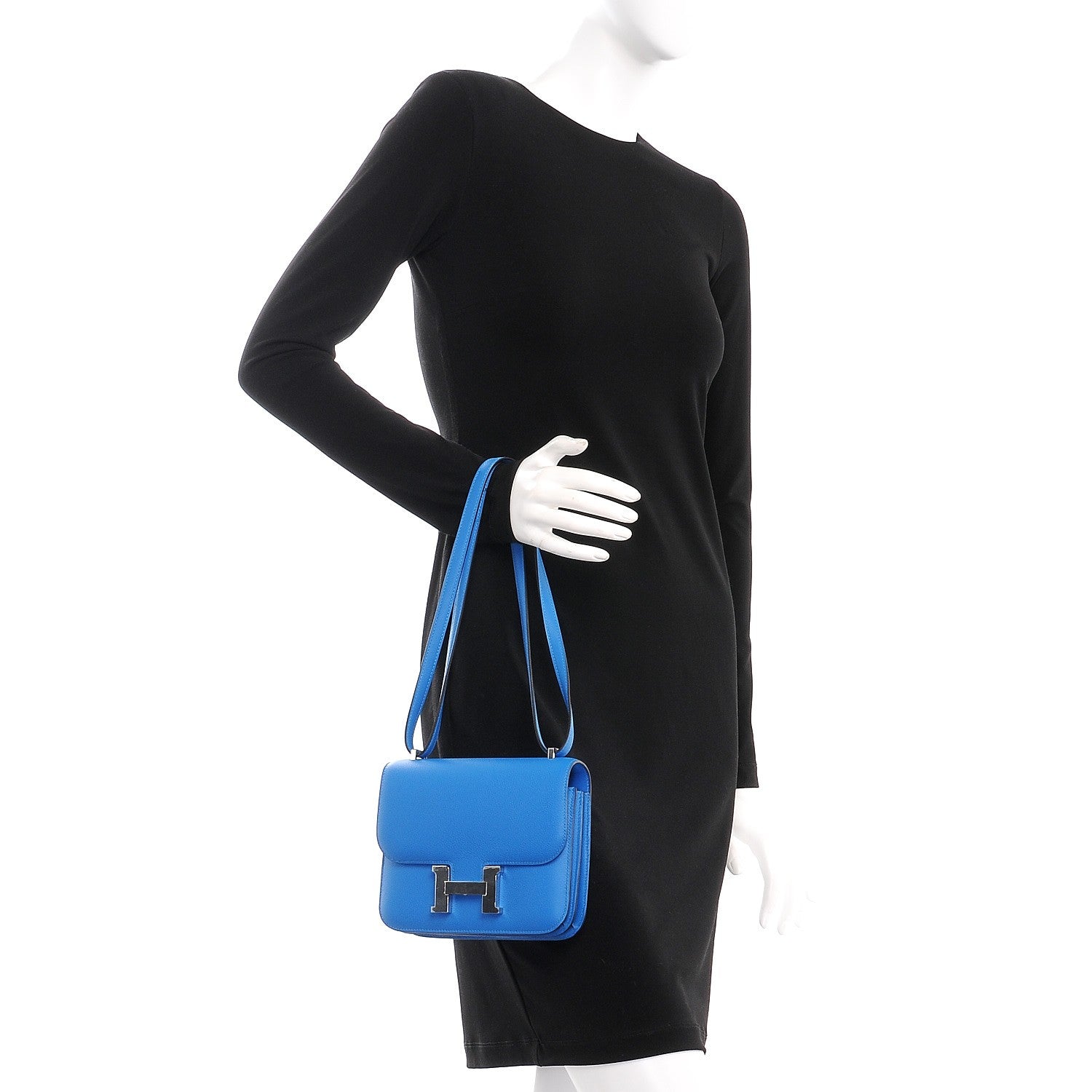Hermes Evercolor Constance 18 Bleu Hydra 3 of 23