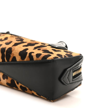 Alaia Calf Hair Leopard Print Le Teckel Clutch Brun Sepia 10 of 10