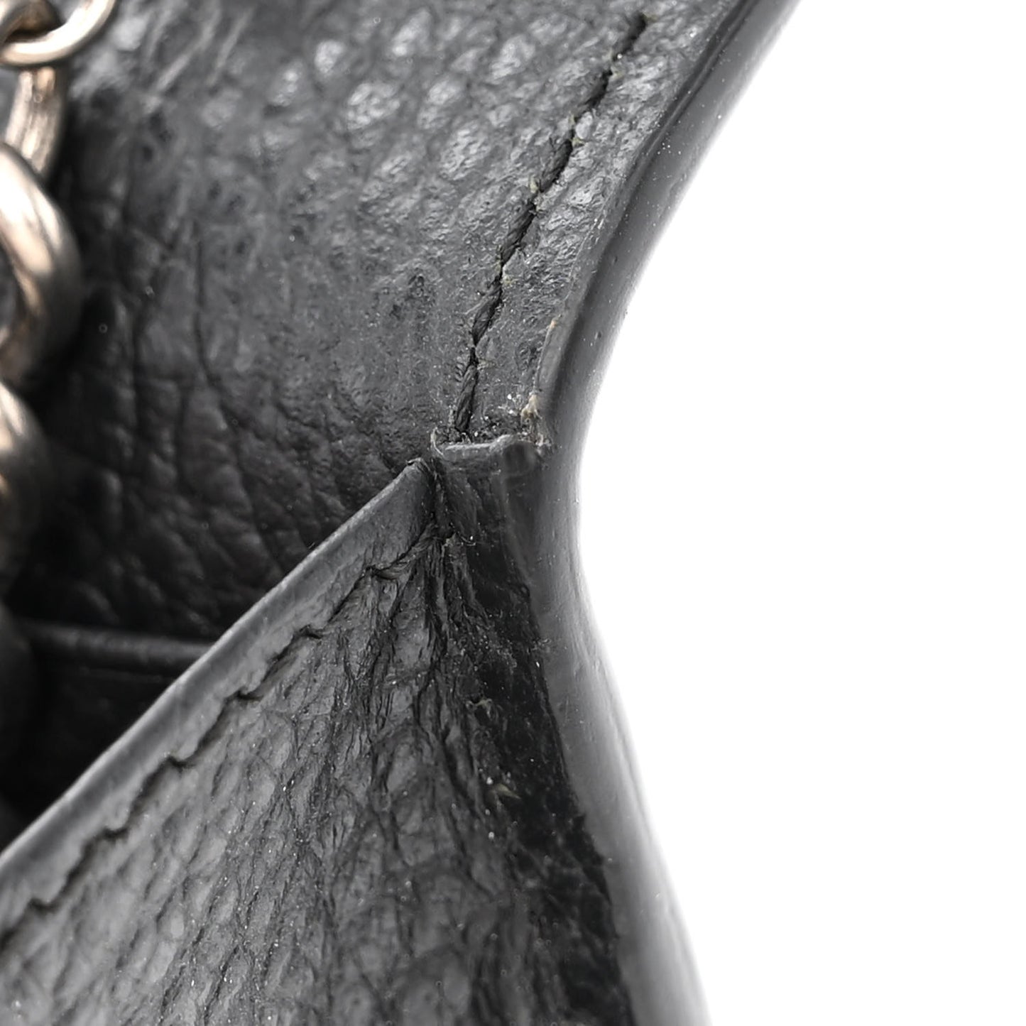Calfskin Mini Dionysus Chain Wallet Black