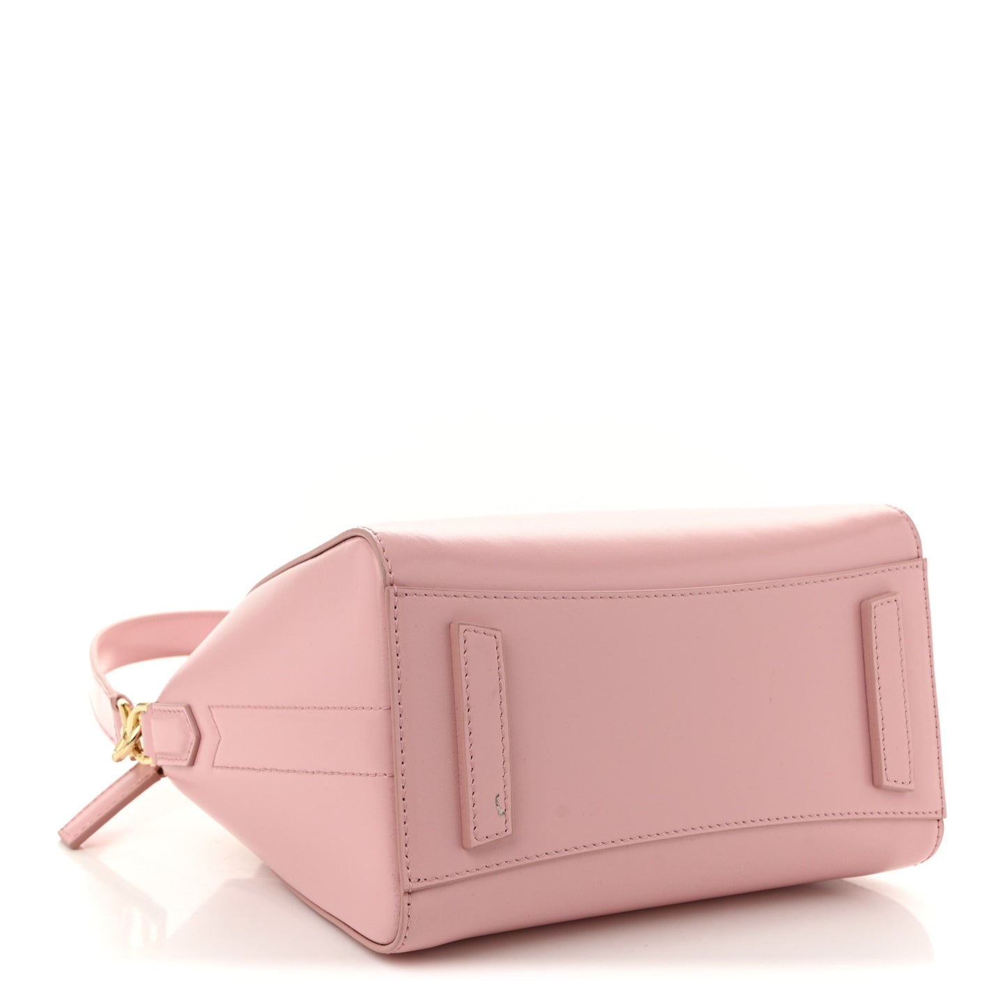 Shiny Lord Calfskin Mini Antigona Flamingo