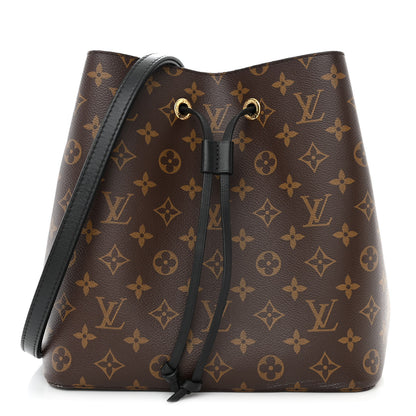 Louis Vuitton Monogram Neonoe MM Black 1 of 11