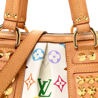 Louis Vuitton Monogram Multicolor Courtney MM White 7 of 9