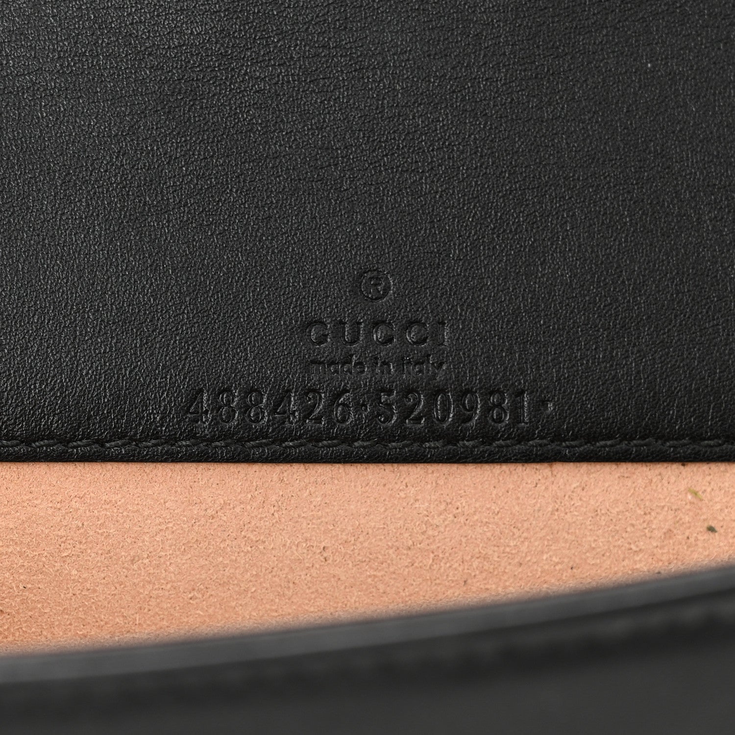 Gucci Calfskin Matelasse GG Marmont Mini Bag Black 6 of 15