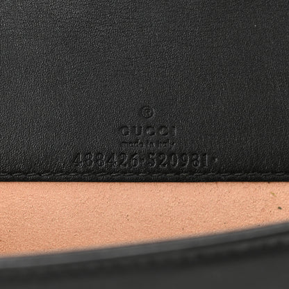 Gucci Calfskin Matelasse GG Marmont Mini Bag Black 6 of 15