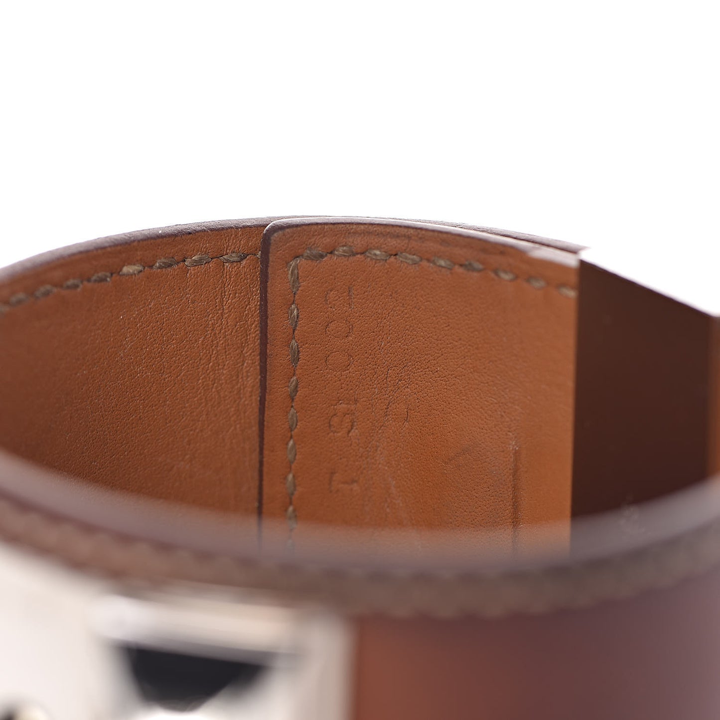 Barenia Collier De Chien CDC Bracelet L Fauve