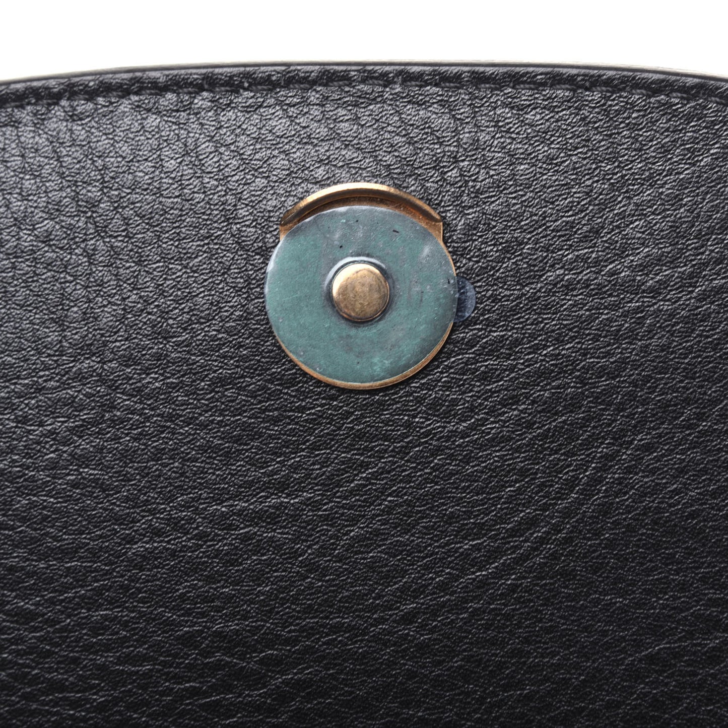 Calfskin Suede Small Nile Bracelet Bag Black