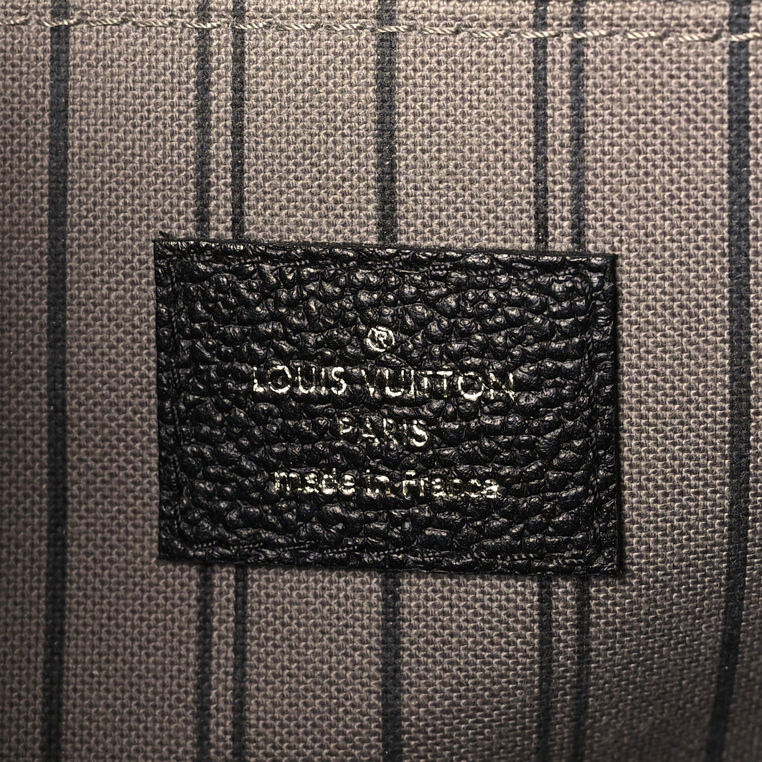 Louis Vuitton Empreinte Pochette Metis Black 6 of 8