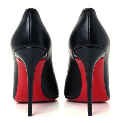 Christian Louboutin Shiny Nappa Pigalle Follies 100 Pumps 35.5 Black 6 of 9
