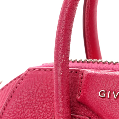 Givenchy Sugar Goatskin Mini Antigona Fushia 11 of 13