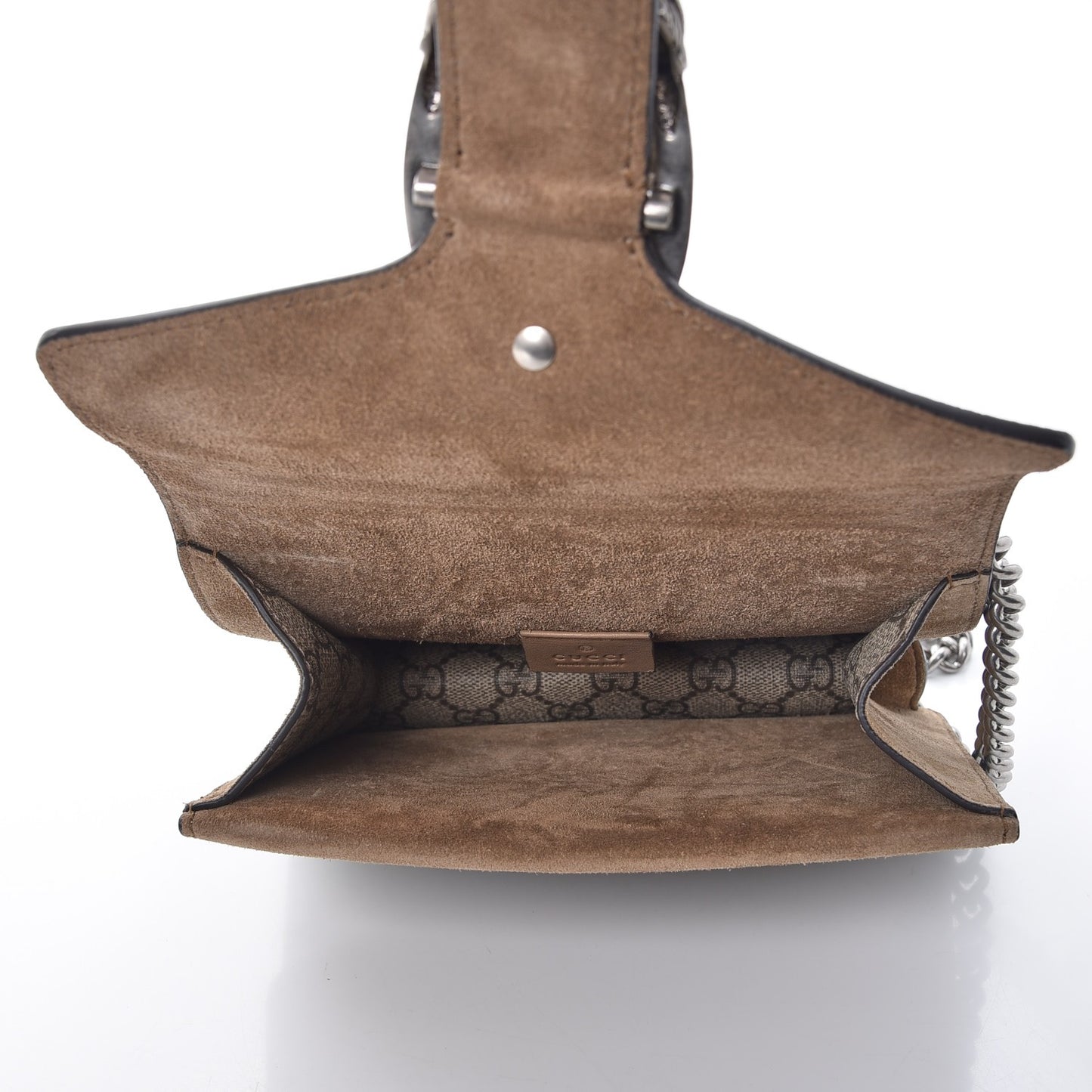 GG Supreme Monogram Mini Dionysus Shoulder Bag Taupe