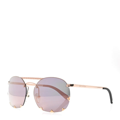 Louis Vuitton Round Diva Sunglasses Z1065U Brown 1 of 6