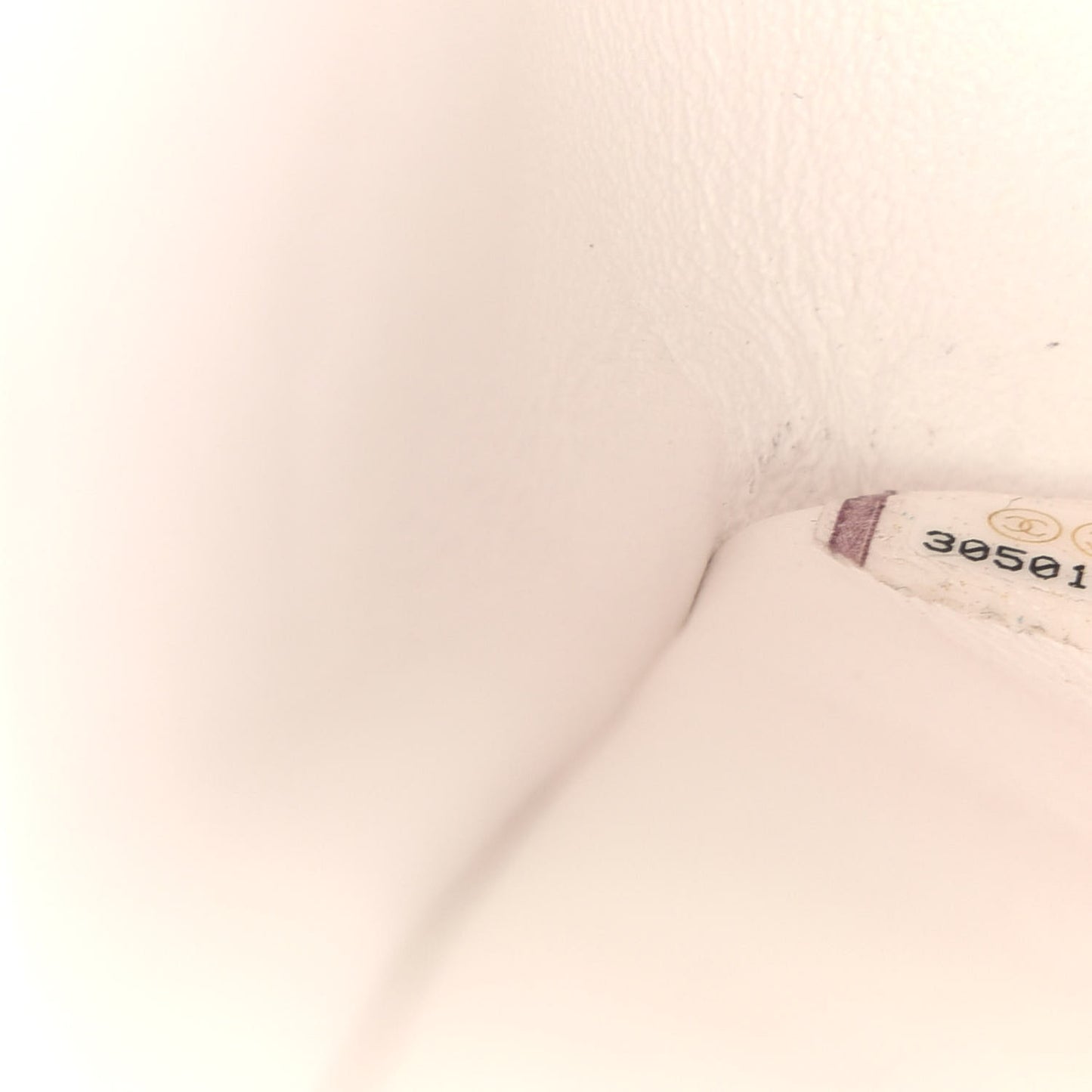 Caviar Quilted Jumbo Double Flap White