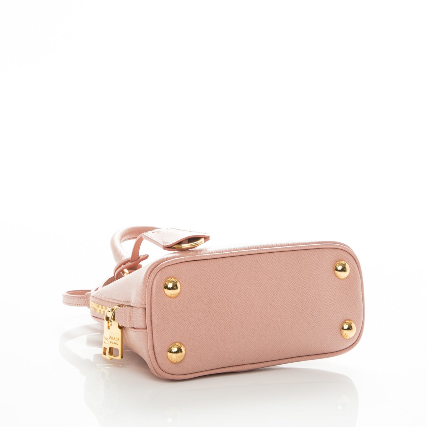 Saffiano Lux Mini Promenade Tote Orchidea
