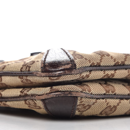 Gucci Monogram Horsebit Chain Shoulder Bag Brown 12 of 13