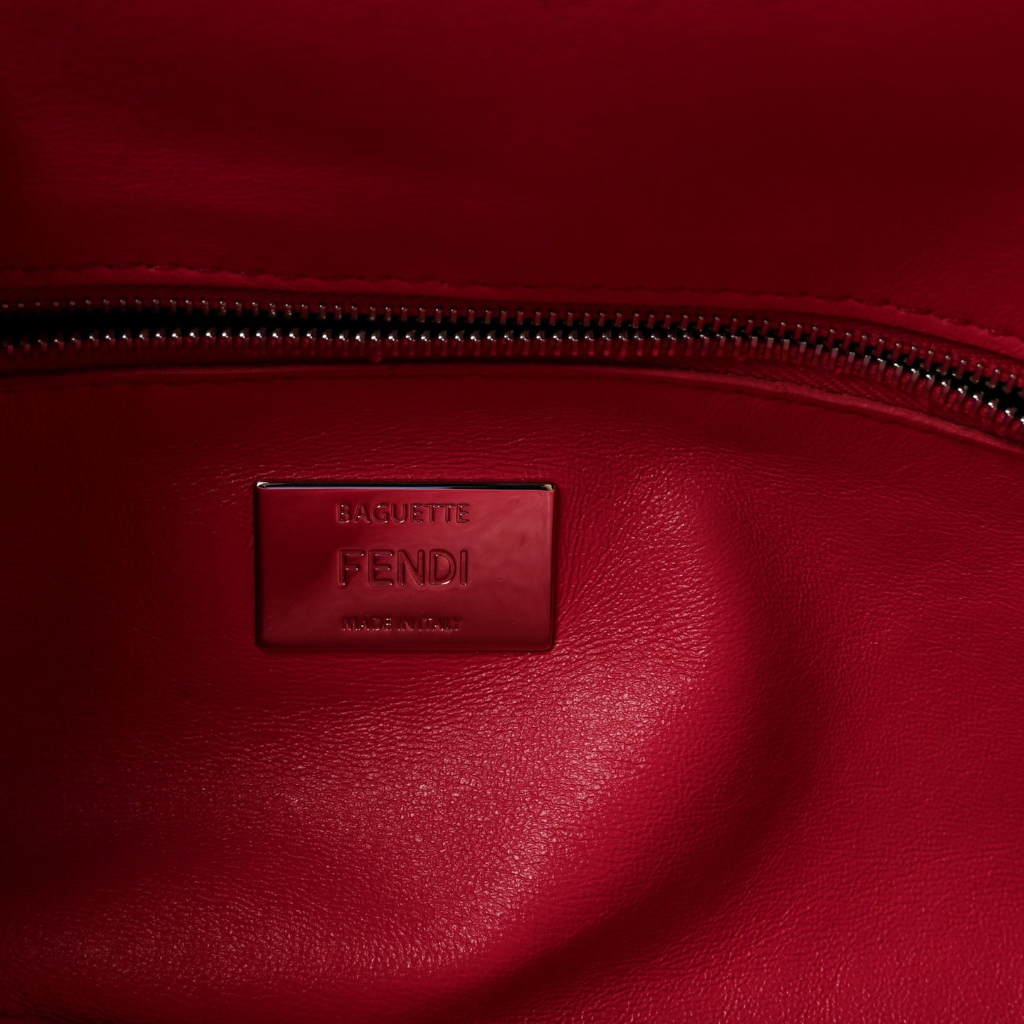 Shearling Shiny Nappa Baguette Rosa Fluo