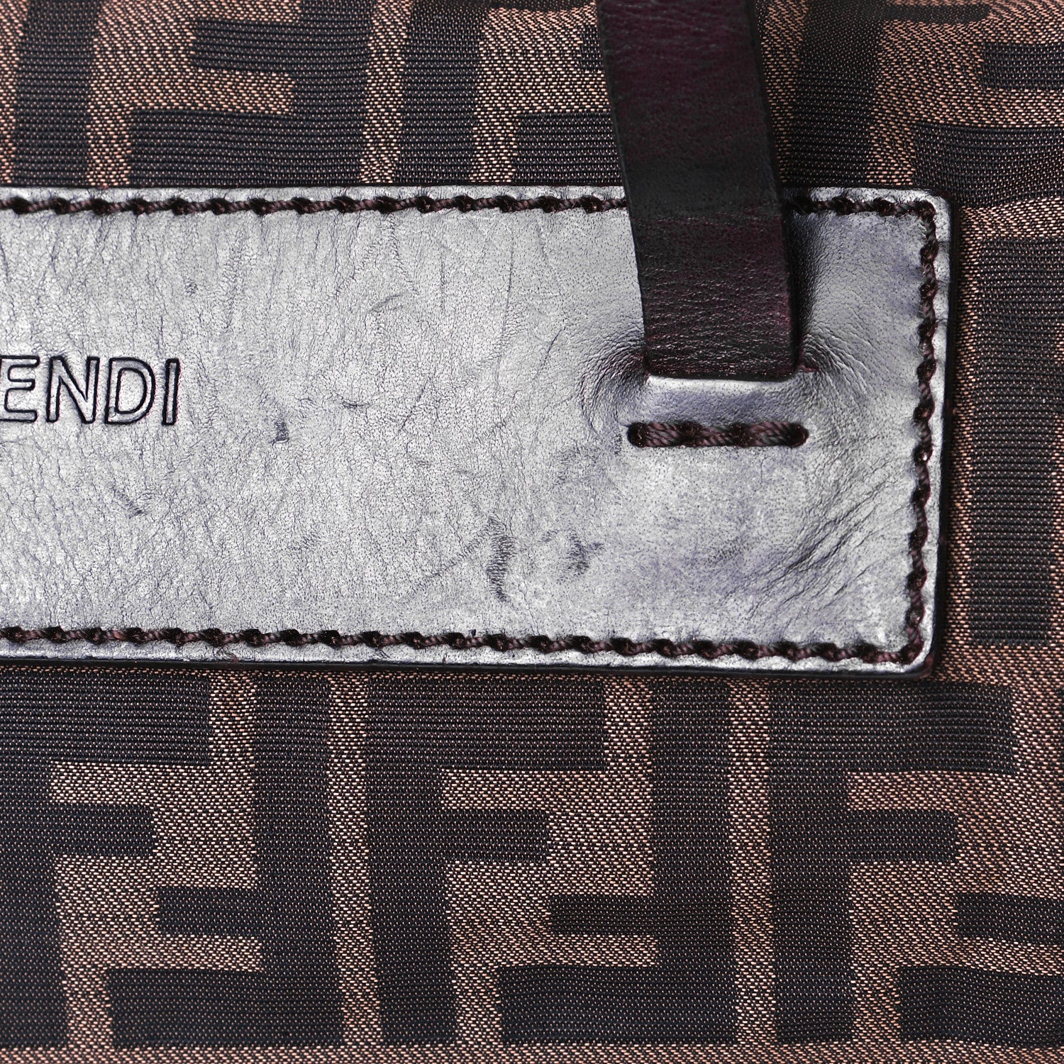 Fendi Zucca Shopping Tote Tobacco 14 of 24