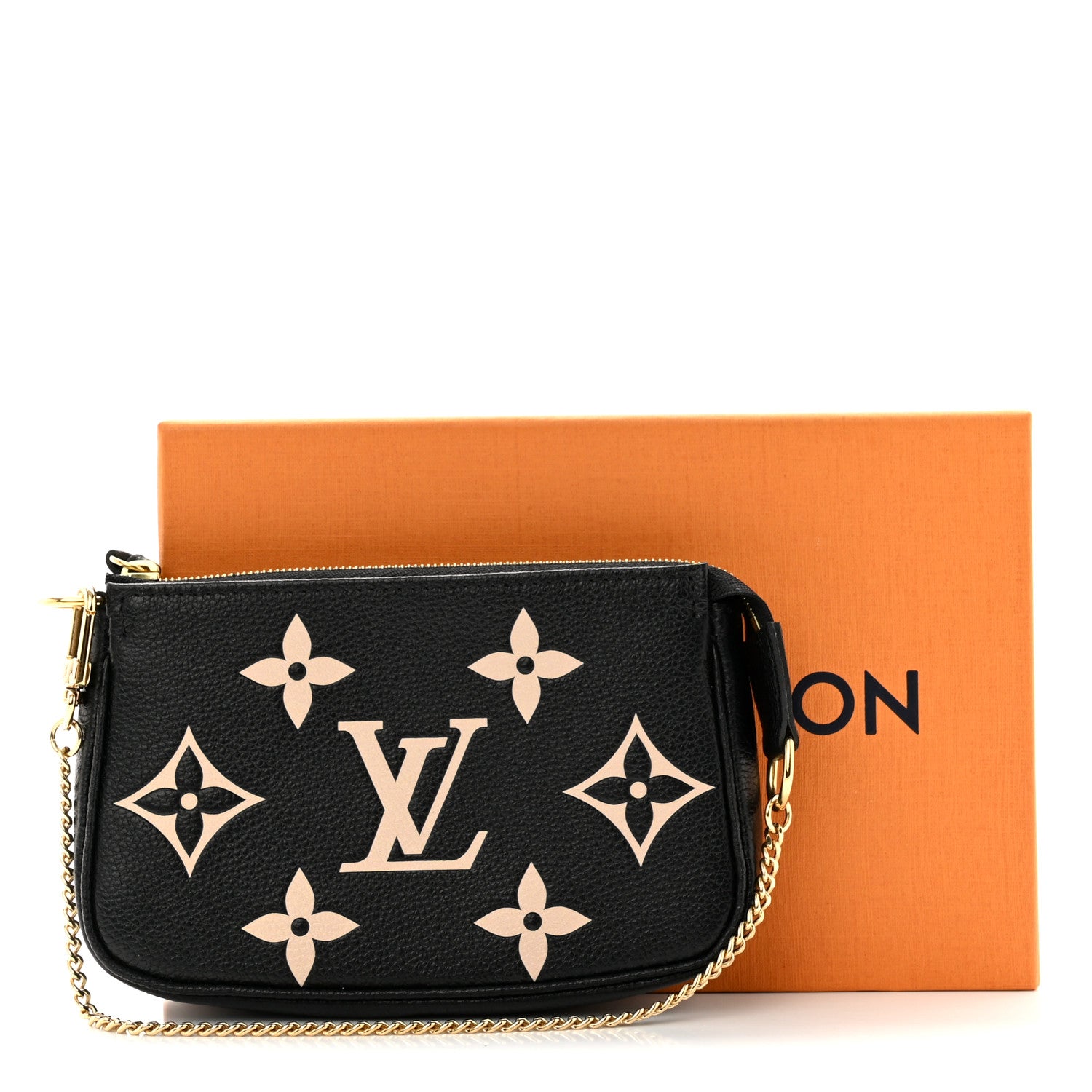 Louis Vuitton Empreinte Monogram Giant Mini Pochette Accessories Black 8 of 8