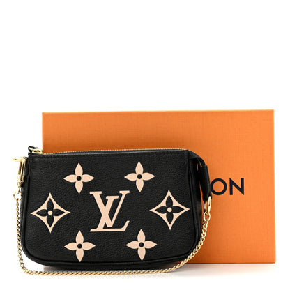 Louis Vuitton Empreinte Monogram Giant Mini Pochette Accessories Black 8 of 8