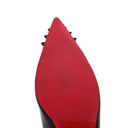 Christian Louboutin Kid Patent Geo Flats 36.5 Black 9 of 23