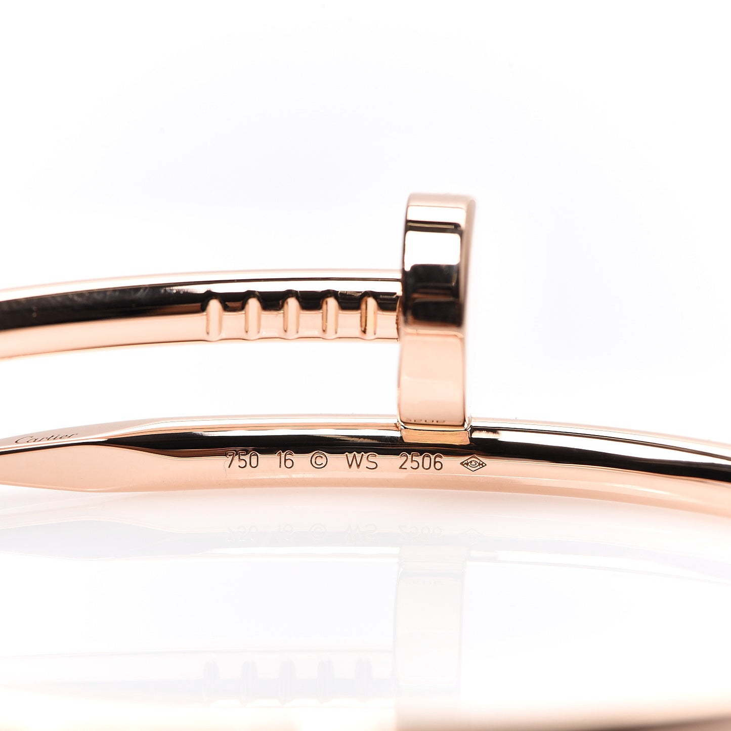 18K Pink Gold Juste Un Clou Bracelet 16