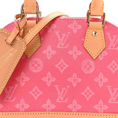 Louis Vuitton Monogram Origine Alma BB Rose Ruban 6 of 9