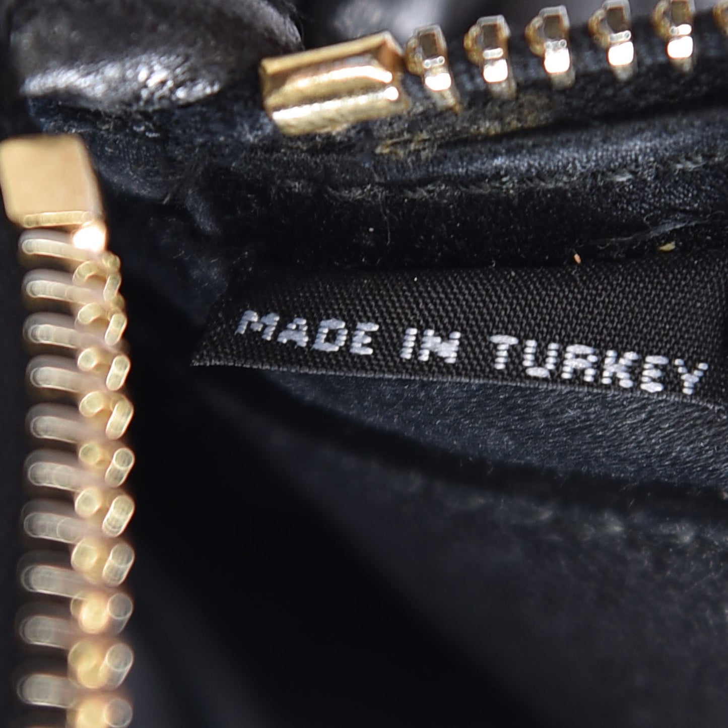 Nappa Matelasse Chain Crossbody Black