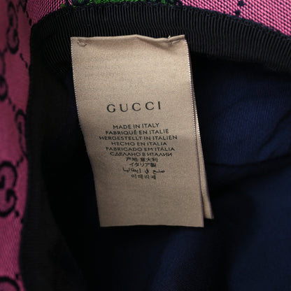 Gucci Monogram Multicolor Wide Brim Hat M Pink Multicolor 8 of 8