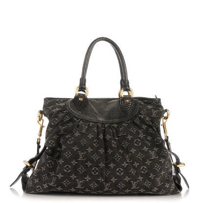 Louis Vuitton Denim Neo Cabby GM Black 1 of 9