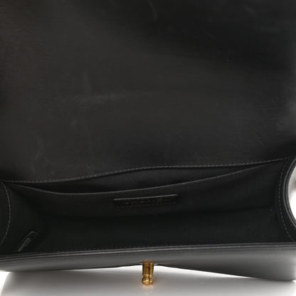 Chanel Lambskin Quilted Medium Boy Flap Black 5 of 14
