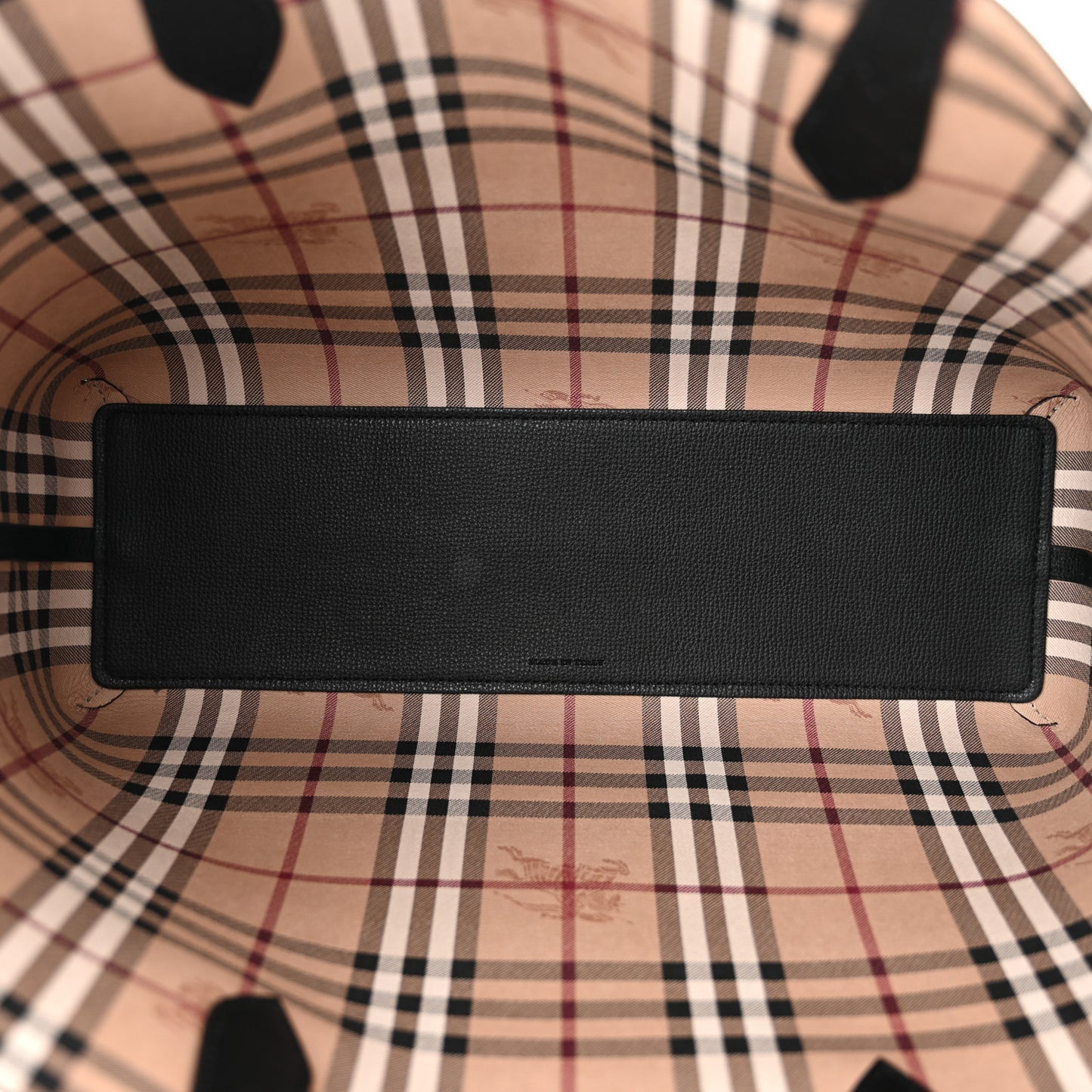 Haymarket Check Medium Reversible Tote Black