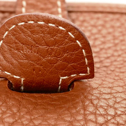 Hermes Taurillon Clemence Evelyne III PM Gold 6 of 9