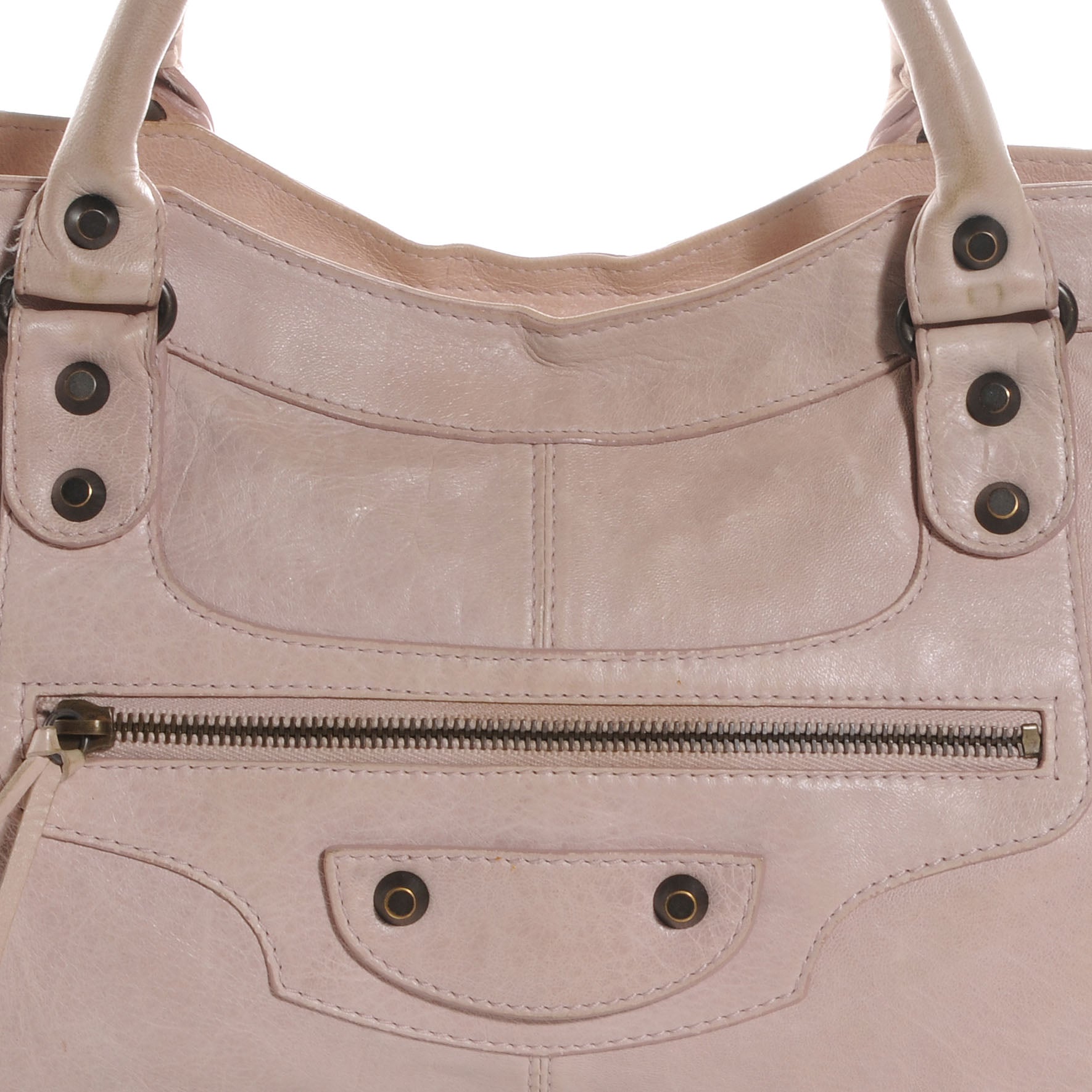 Balenciaga Agneau Classic Hardware Part Time Bois de Rose 9 of 11