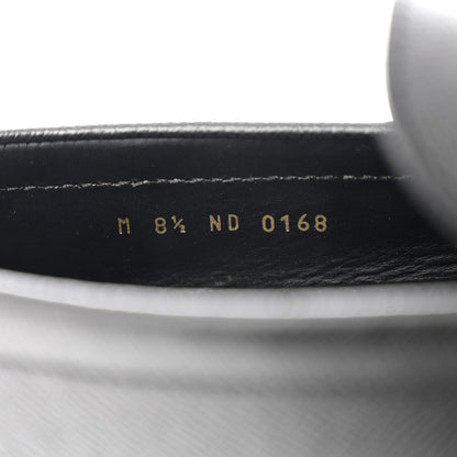 Louis Vuitton Taiga Hockenheim Moccasin Loafers 8.5 Black 6 of 10