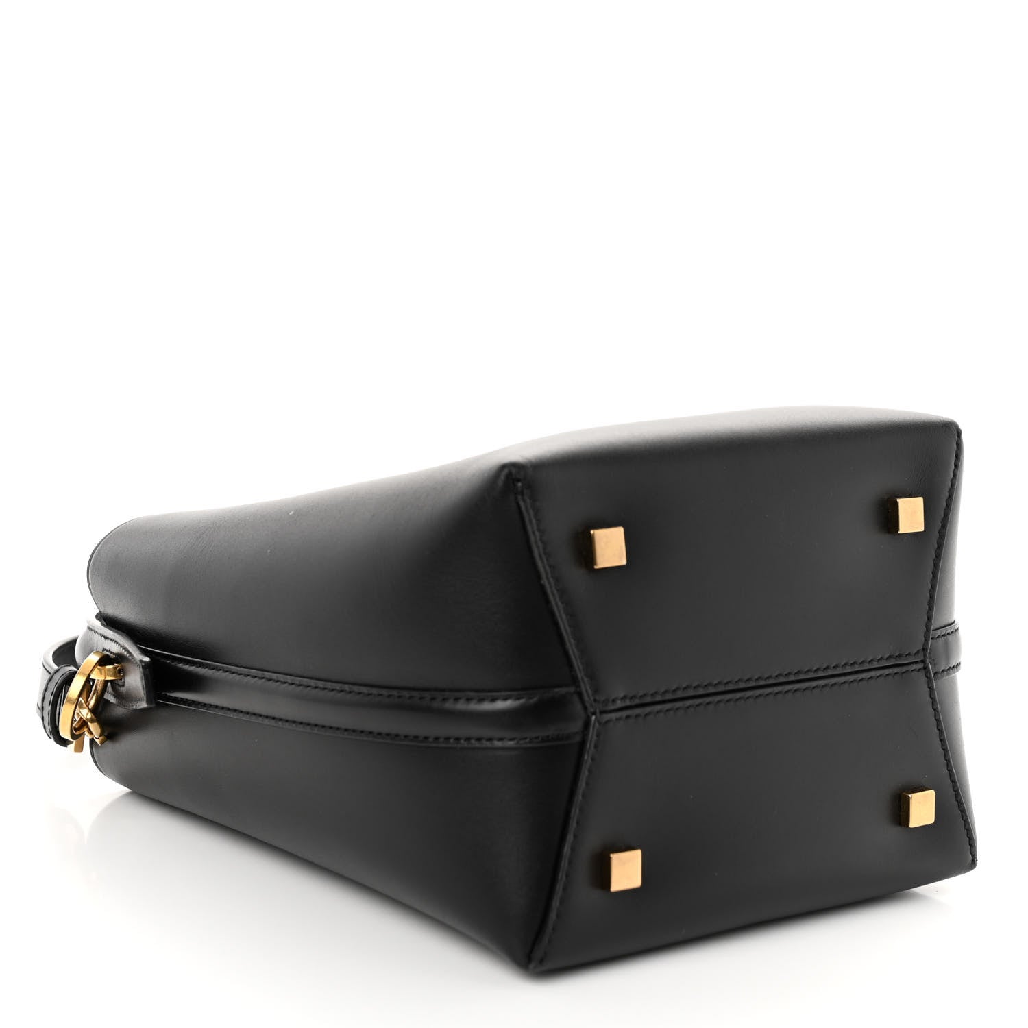 Saint Laurent Shiny Calfskin Le 37 Bucket Bag Black 4 of 9