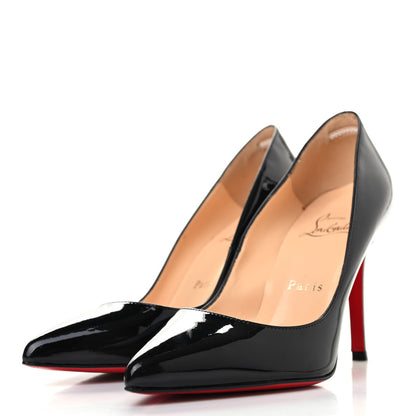 Christian Louboutin Patent Pigalle 100 Pumps 35.5 Black 3 of 8