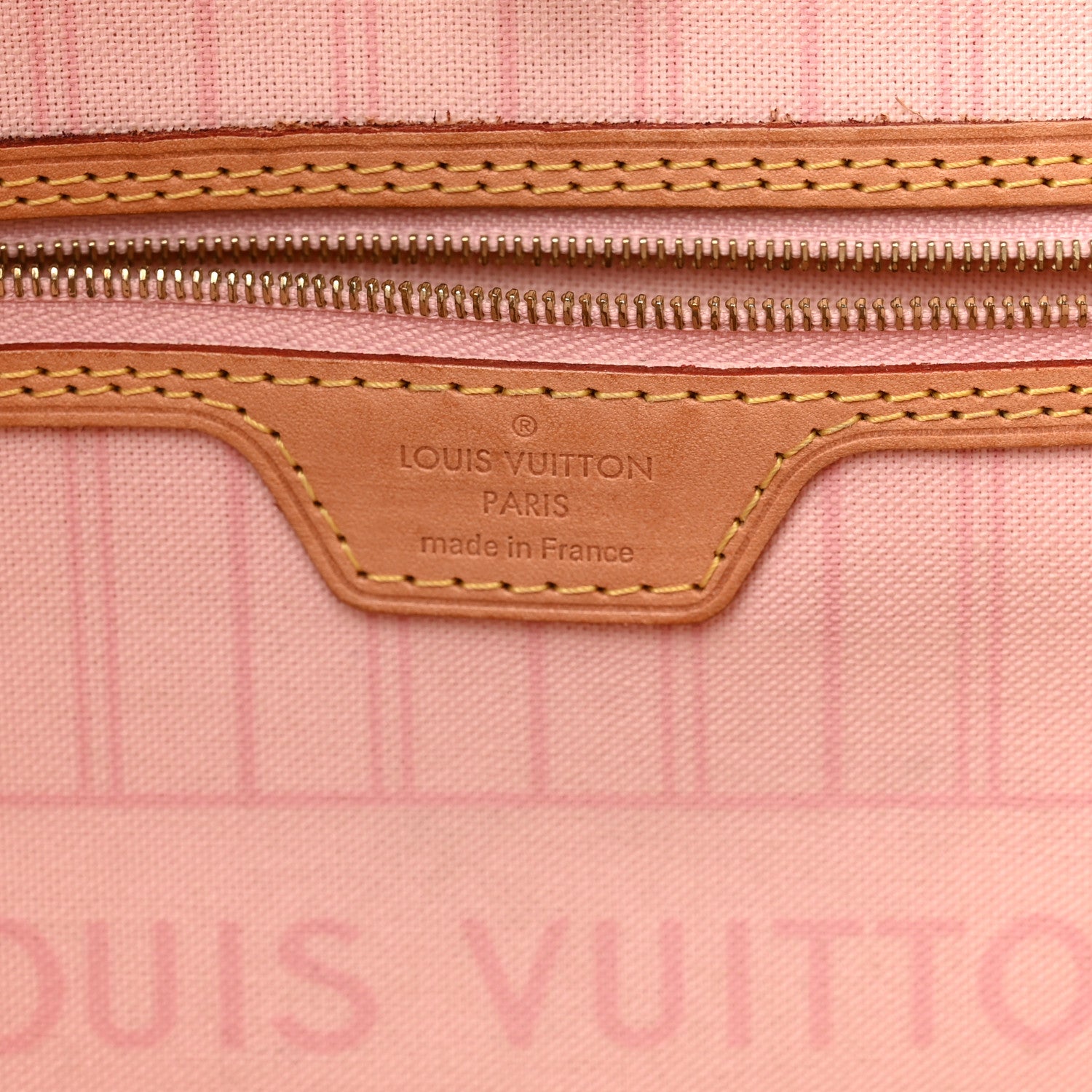 Louis Vuitton Damier Azur Neo Neverfull MM Rose Ballerine 6 of 10