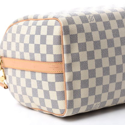 Louis Vuitton Damier Azur Speedy Bandouliere 30 6 of 11