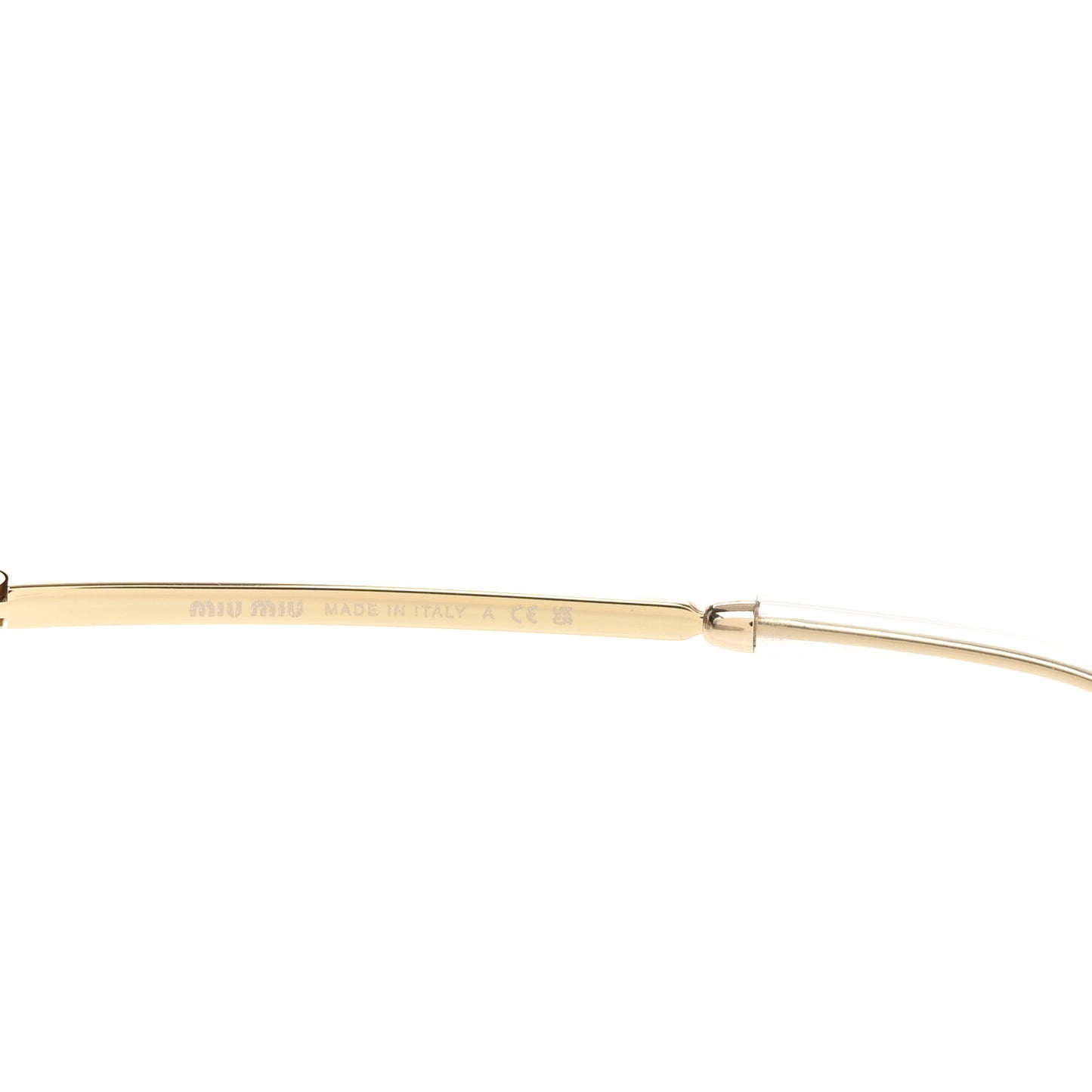 Metal Runway Sunglasses SMU54Y Gold