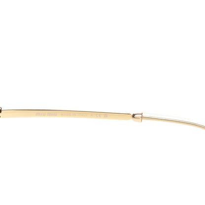 Miu Miu Metal Runway Sunglasses SMU54Y Gold 5 of 7