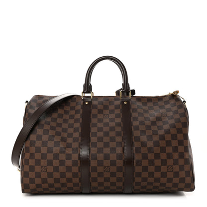 Louis Vuitton Damier Ebene Keepall Bandouliere 45 1 of 10