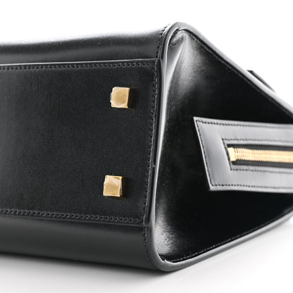Saint Laurent Shiny Calfskin Small Uptown Tote Black 10 of 10