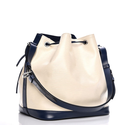 Louis Vuitton Epi Petit Bi-Color Noe Ivory Indigo 3 of 7
