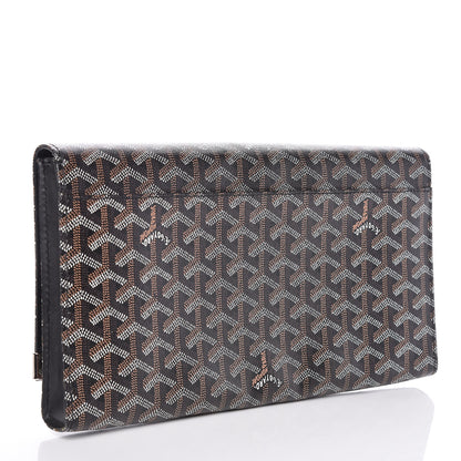 Goyard Goyardine Monte Carlo Bois Clutch Black 3 of 7