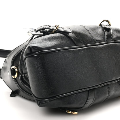 Givenchy Shiny Calfskin Small Harness Voyou Shoulder Bag Black 10 of 10