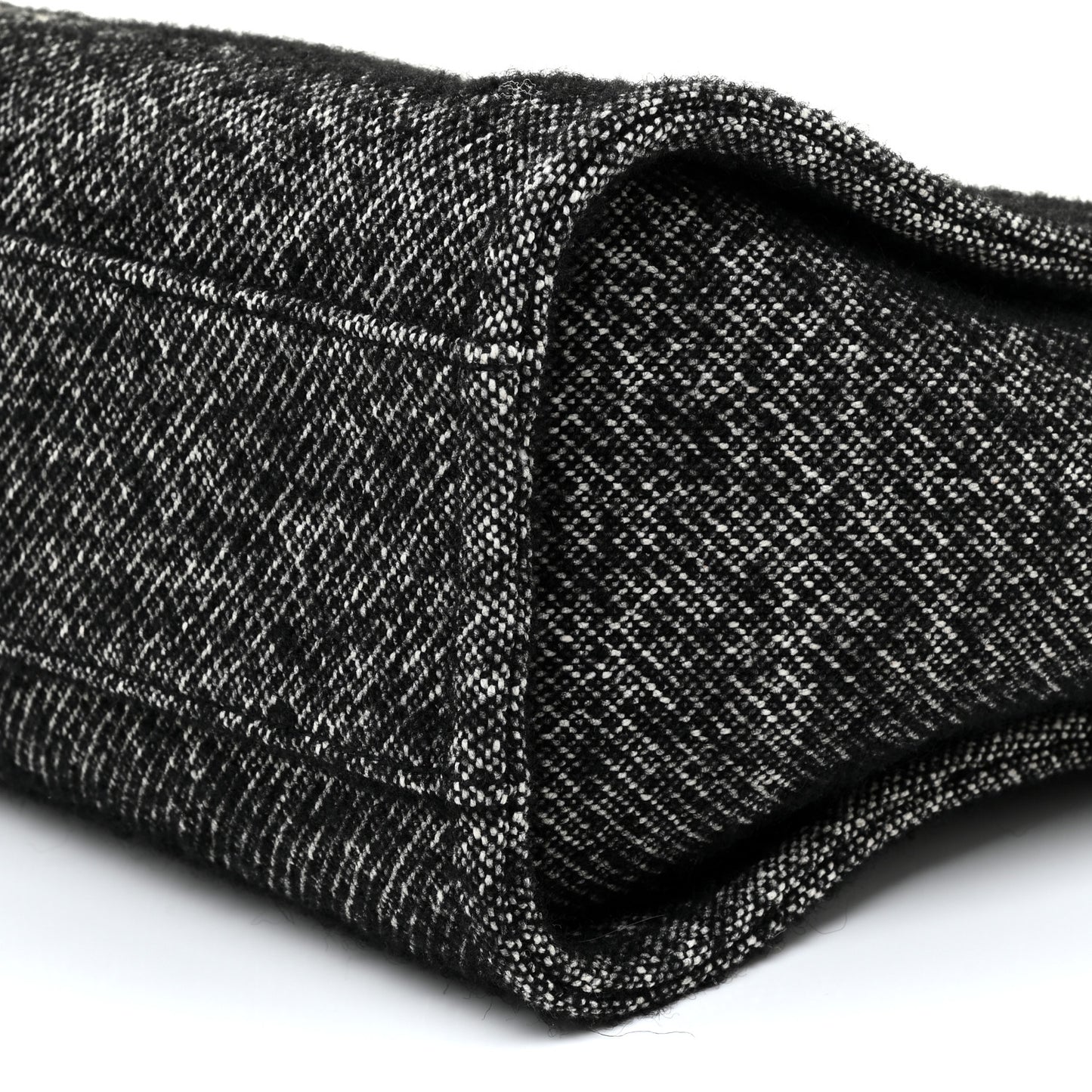 Mixed Fibers Small Deauville Tote Black